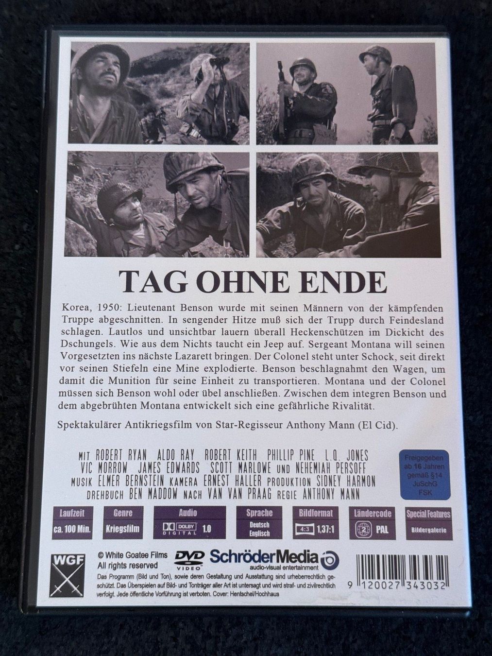 Alle DVDs: Tag ohne Ende DVD DE/EN Robert Ryan - Vic Morrow – Gebraucht aus Fribourg von tschjoly 1