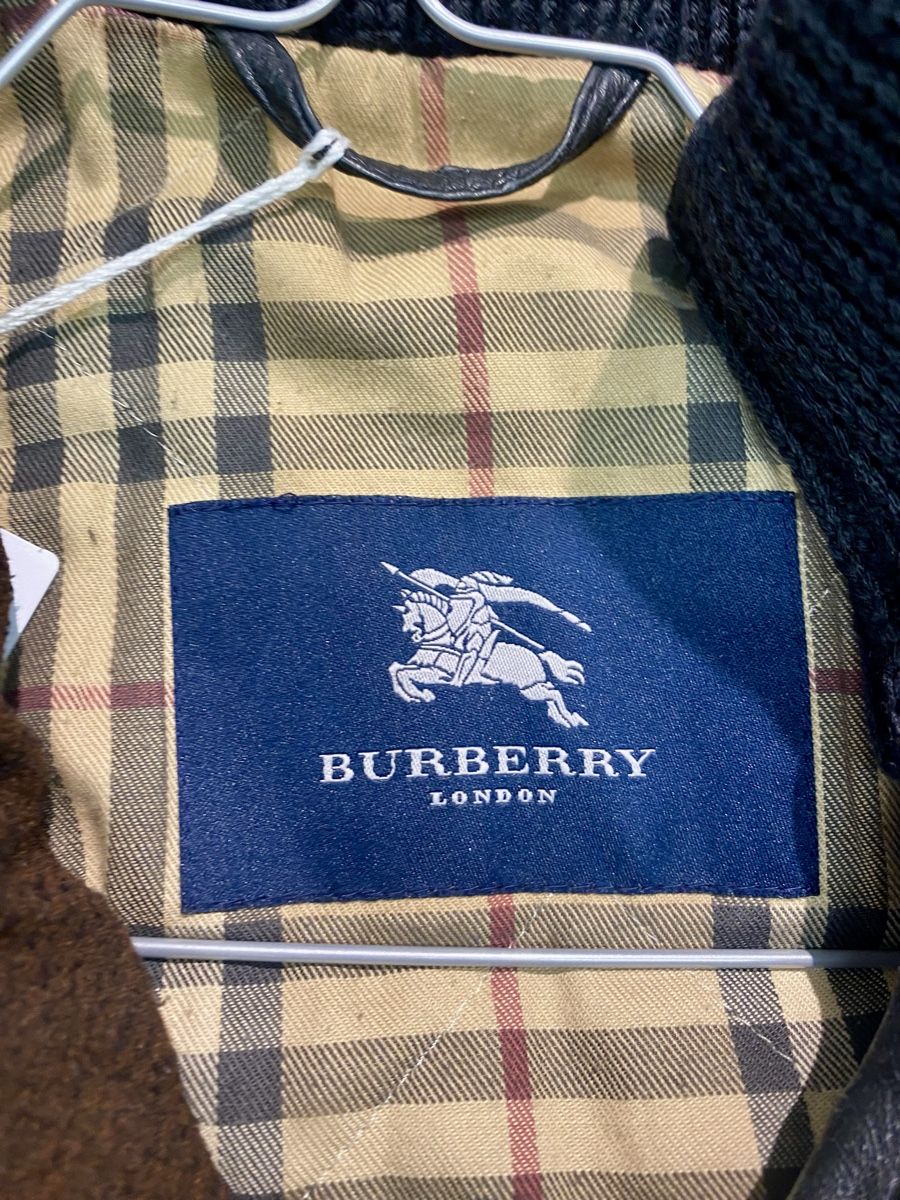 Burberry Jacken: Burberry Lederjacke Echtleder – Gebraucht aus Aarau von Secondfish 4