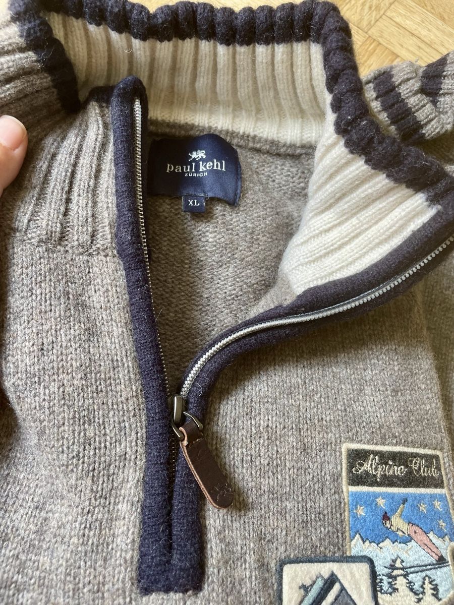 Paul Kehl Pullover & Sweatshirts: Paul Kehl Strickpullover, Lammwolle, Neupreis 199 chf, XL – Neu (gemäss Beschreibung) aus Zürich von Carlajimena 2