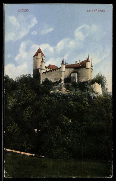 Cartes postales: AK Lucens, Le Château – D'occasion à Berlin par bartko-reher