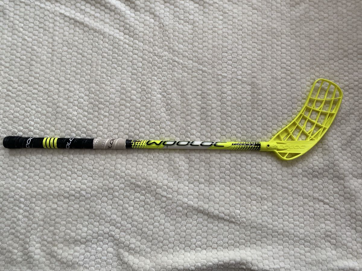 Unihockey: Unihockeystock Wooloc 65 cm – Gebraucht aus Urnäsch von Triwal