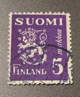Finnland alte briefmarke