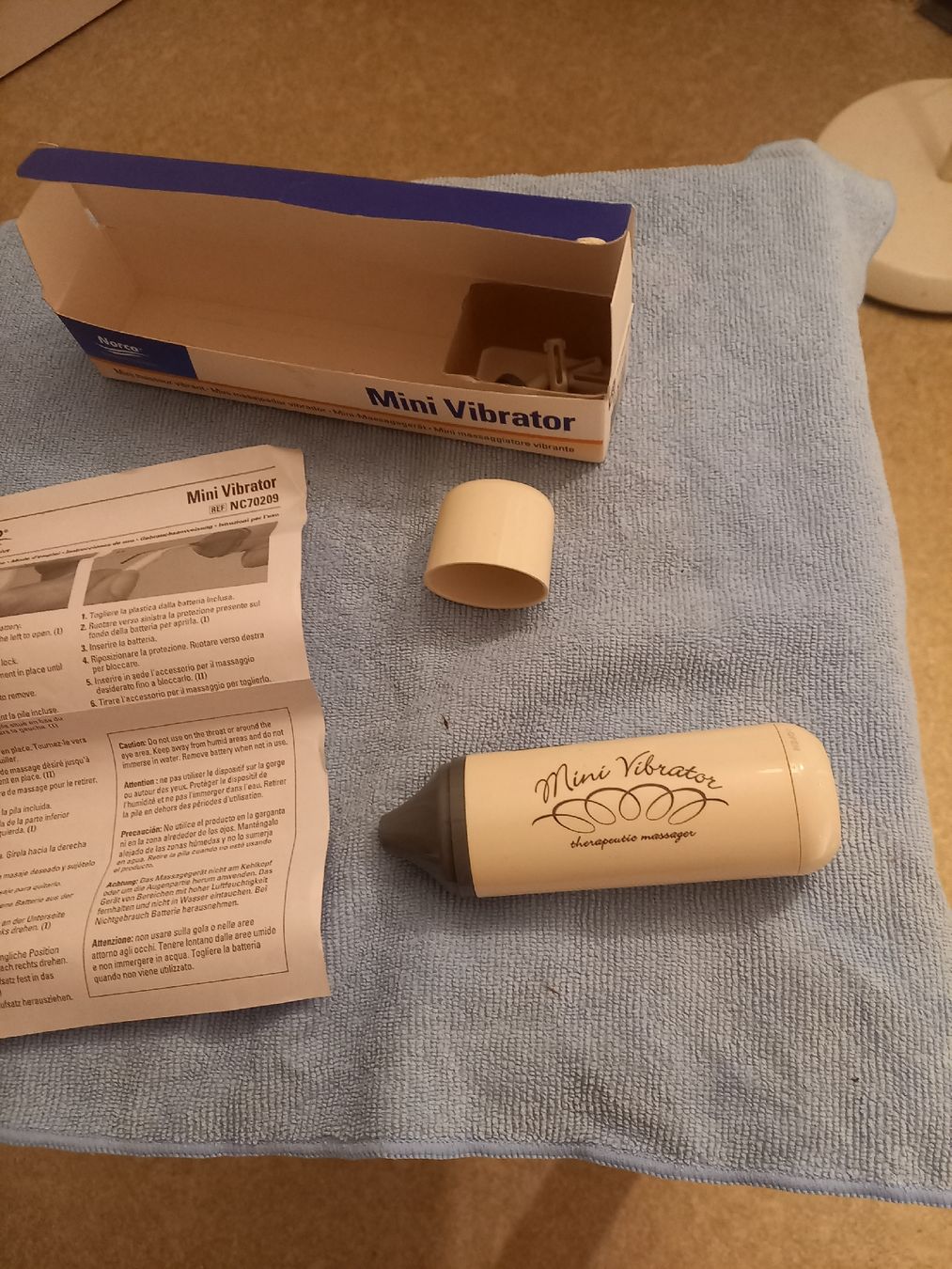 Dispositivi per massaggi: Mini Vibrator – Nuovo e nell'imballaggio originale da NIEDERBUCHSITEN venduto da jut_lpv5 1