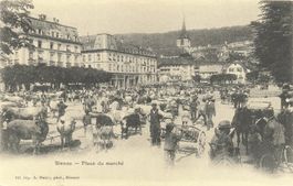 Bienne place du marche Vieh