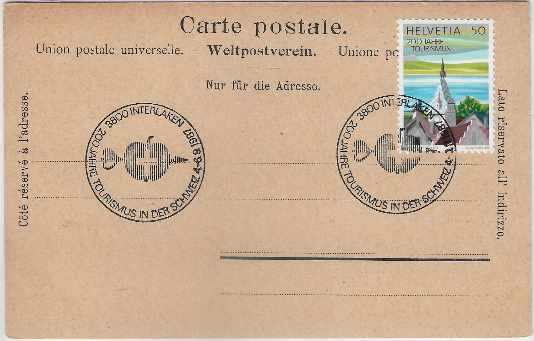 Cartoline postali: Souvenir de Zermatt - Litho – Usato da Ettingen venduto da Kartenplanet 1