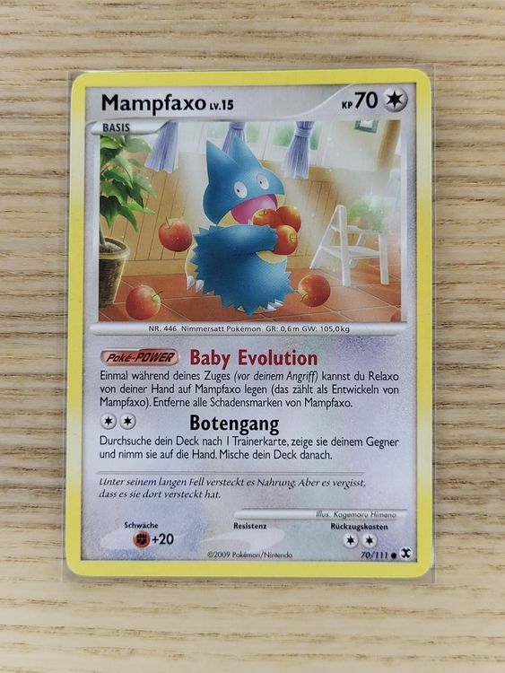 Mampfaxo / Munchlax (Rising Rivals 70/111) (Gebraucht) in Erlenbach ZH ...