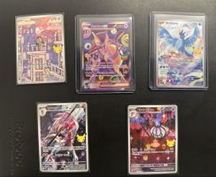 Pokemon Mewtwo 157/128 30th anniversary bundle cards, FUR