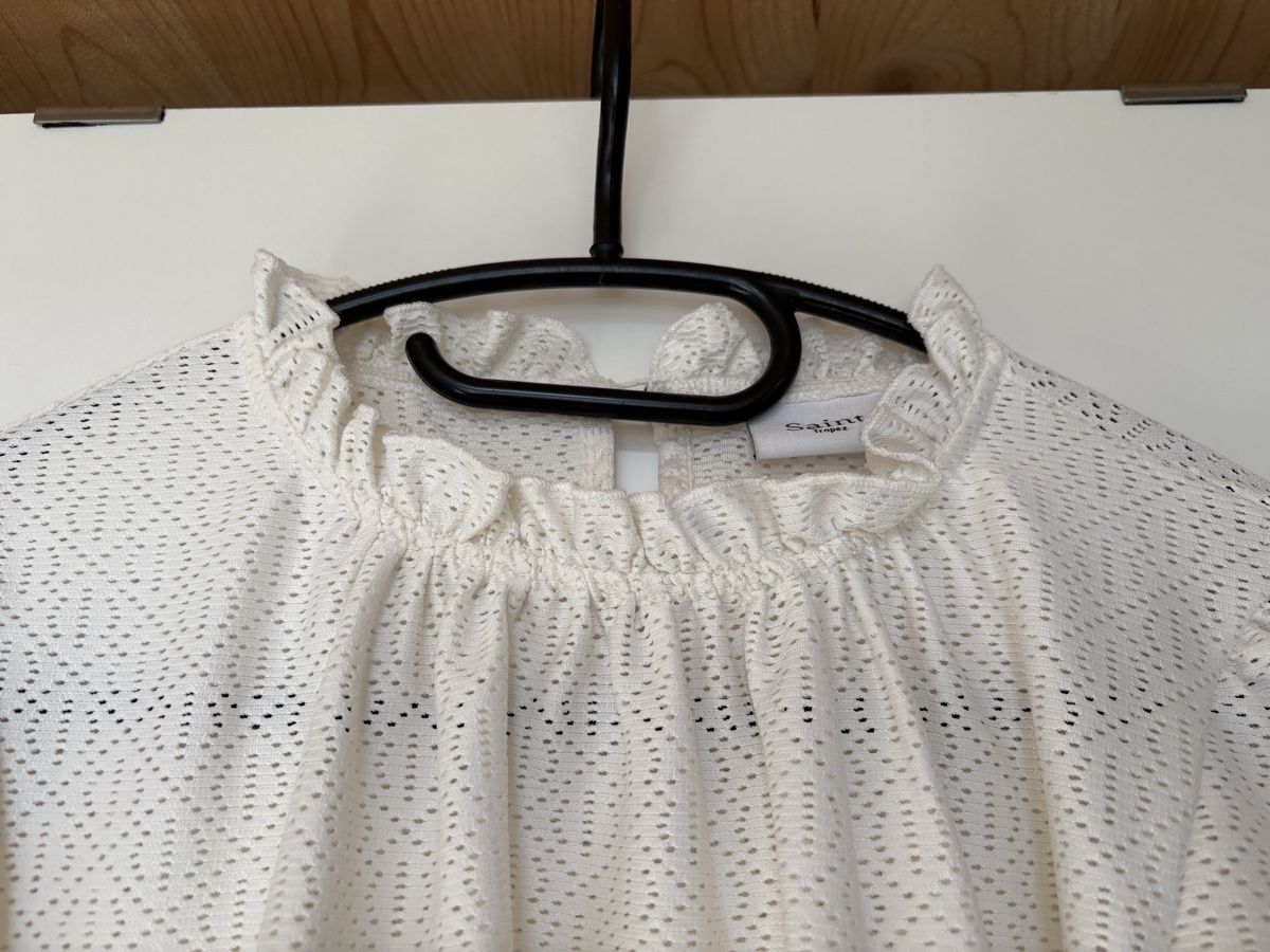 Camicette: Kurzarm-Bluse von Saint Tropez – Nuovo (secondo la descrizione) da Luchsingen venduto da NEgli01 1