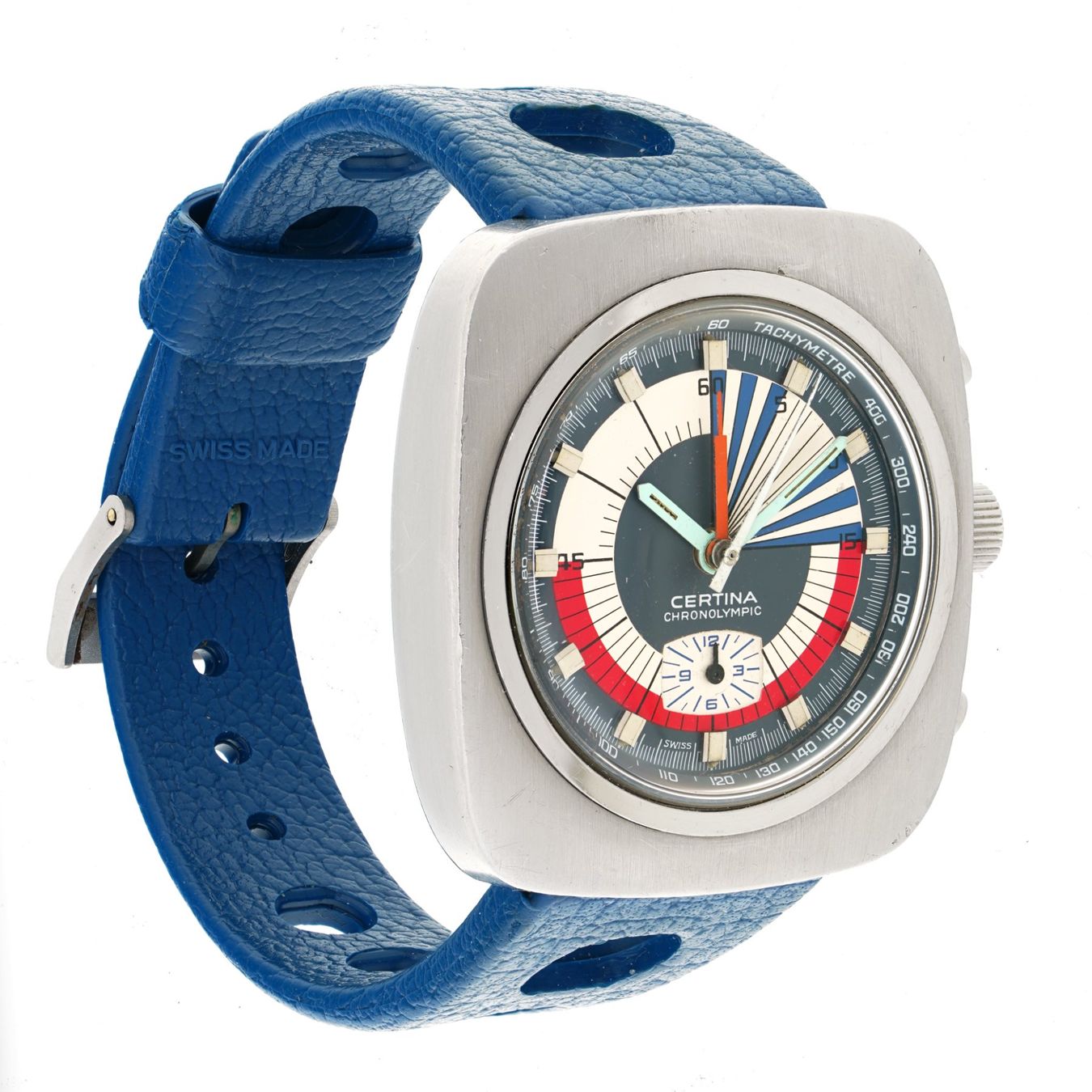 Certina Orologi: CERTINA Chronolympic Regatta Chronograph, 728, Ref. 8701.504 – Usato da Vésenaz venduto da Grailium 2