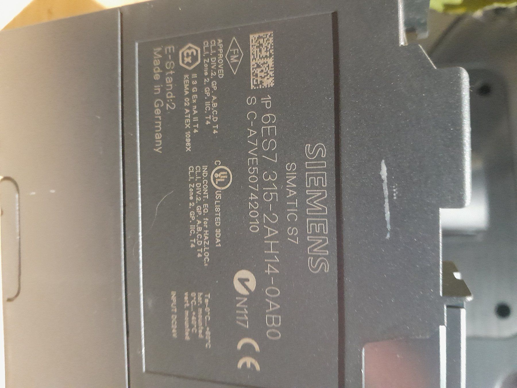 Componenti elettronici: Siemens CPU S7 – Usato da Sevelen venduto da j.haag 1