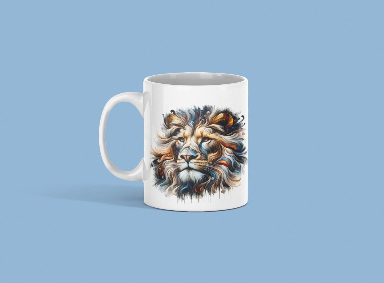 Tassen: Keramik Löwe Tasse NEU – Neu und originalverpackt aus Balsthal von tudorf