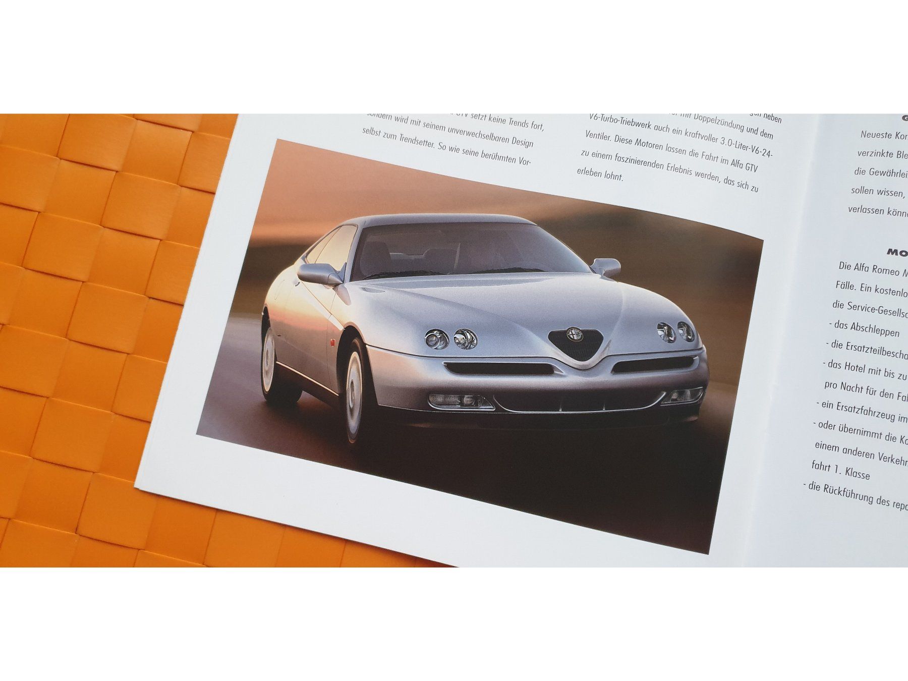 Riviste & Magazine: ALFA ROMEO PROGRAMM 1997 - Prospekt / Katalog – Nuovo (secondo la descrizione) da Viganello venduto da CARLiteratur 4