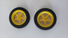 ​RC Modellbau 2x Rad Moosgummi ca. 5 cm
