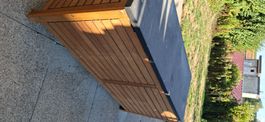 Gartenbox aus Holz mit Deckel gebraucht guter Zustand