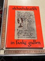 buch, althochdeutsch in st. gallen
