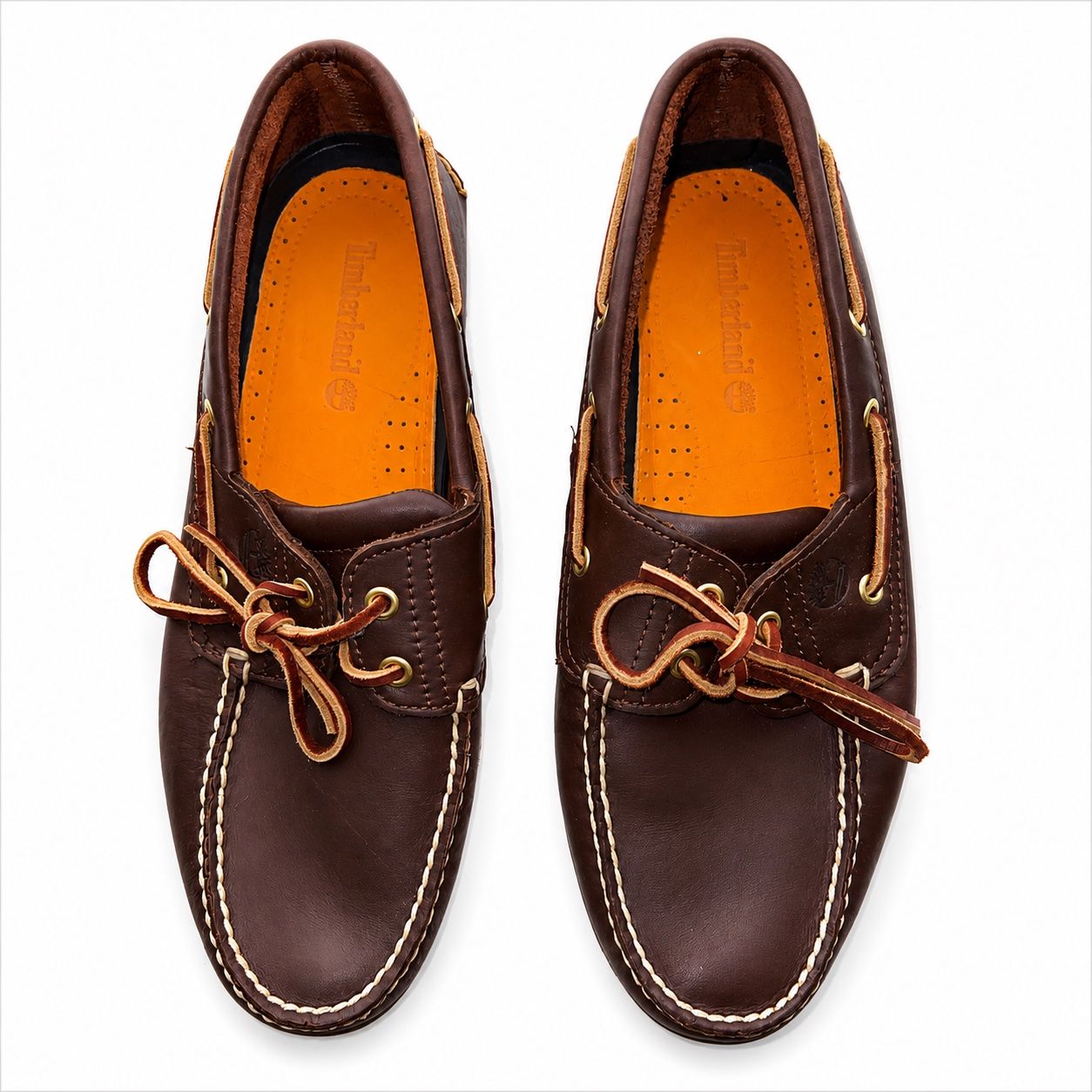 Timberland Chaussures hommes: Original Timberland Bootsschuhe Leder Braun Gr. 45.5 – Neuf (Voir description) à Aarberg par LovelyThings_ 1
