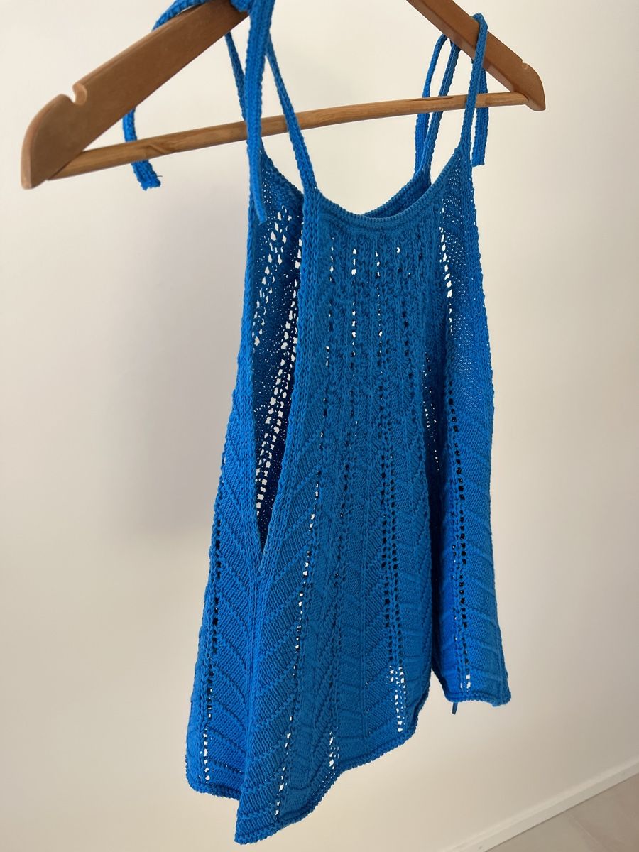Camicette: Cotton knitted summer blouse – Nuovo (secondo la descrizione) da Corsier GE venduto da Karol_save_planet 2