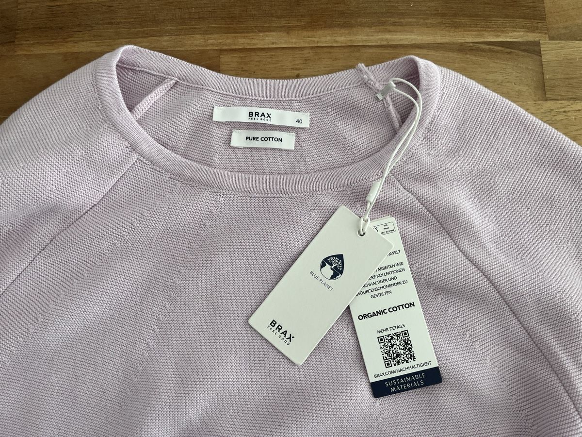 Brax Pullover & Sweatshirts: Neuer Brax Organic Cotton Strickpullover  – Neu und originalverpackt aus Wettingen von epe_9vbf 7