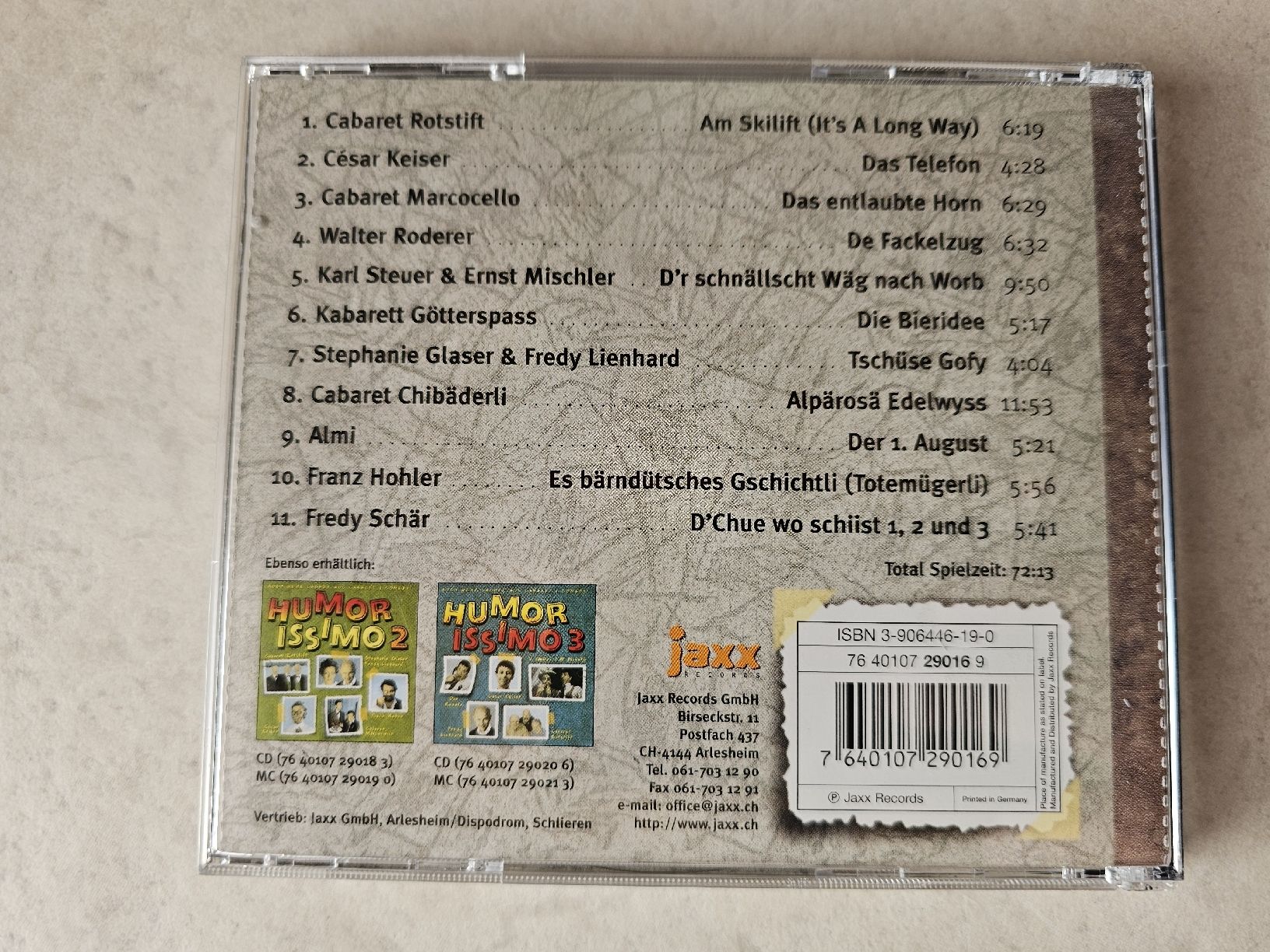 CD: Humorissimo – Usato da Schneisingen venduto da backstore24 1