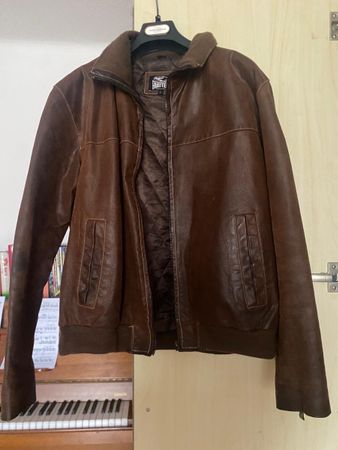 Lederjacke