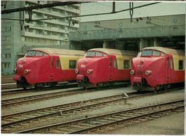 TEE Ram Triebwagenzüge 1003, 1002 der NS und 502 der SBB