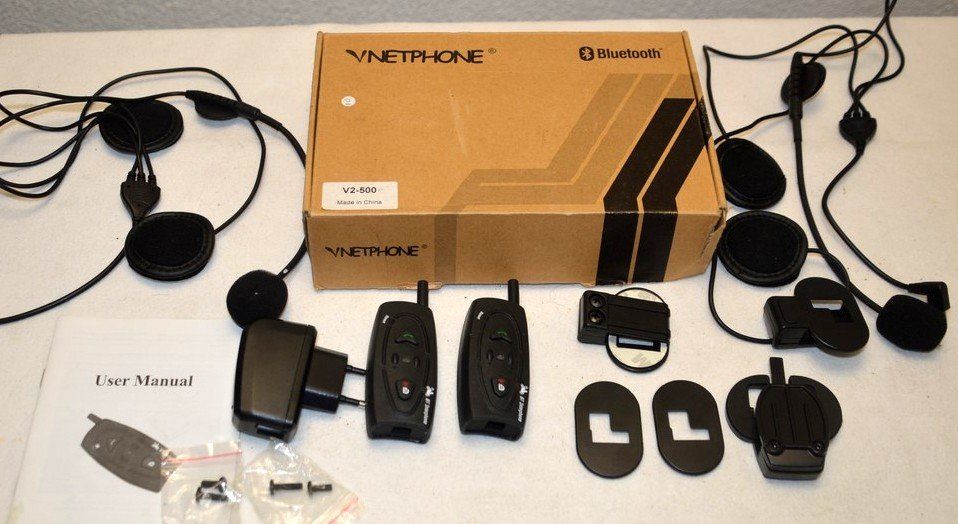 Cuffie: Intercom Moto Netphone V2-500 bluetooth interphone – Usato da Collonges venduto da arashee