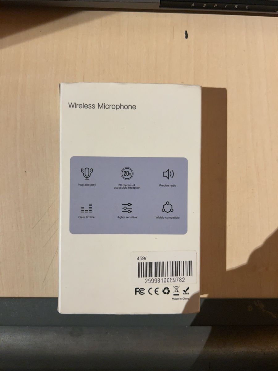 Mikrofone: Neues Wireless Mikrofon – Neu und originalverpackt aus Schupfart von famueller 1