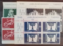 2799) 281-84, 100 Jahre Bundesstaat 4-Block postfrisch Kt 16