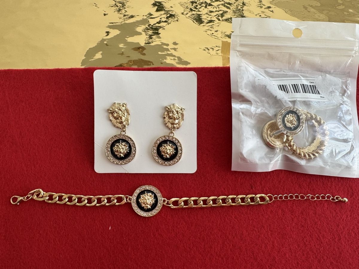 Altri gioielli: Fünfteiliges Modeschmuck-Set (neu) – Nuovo (secondo la descrizione) da Lachen SZ venduto da artbyblondangel 3