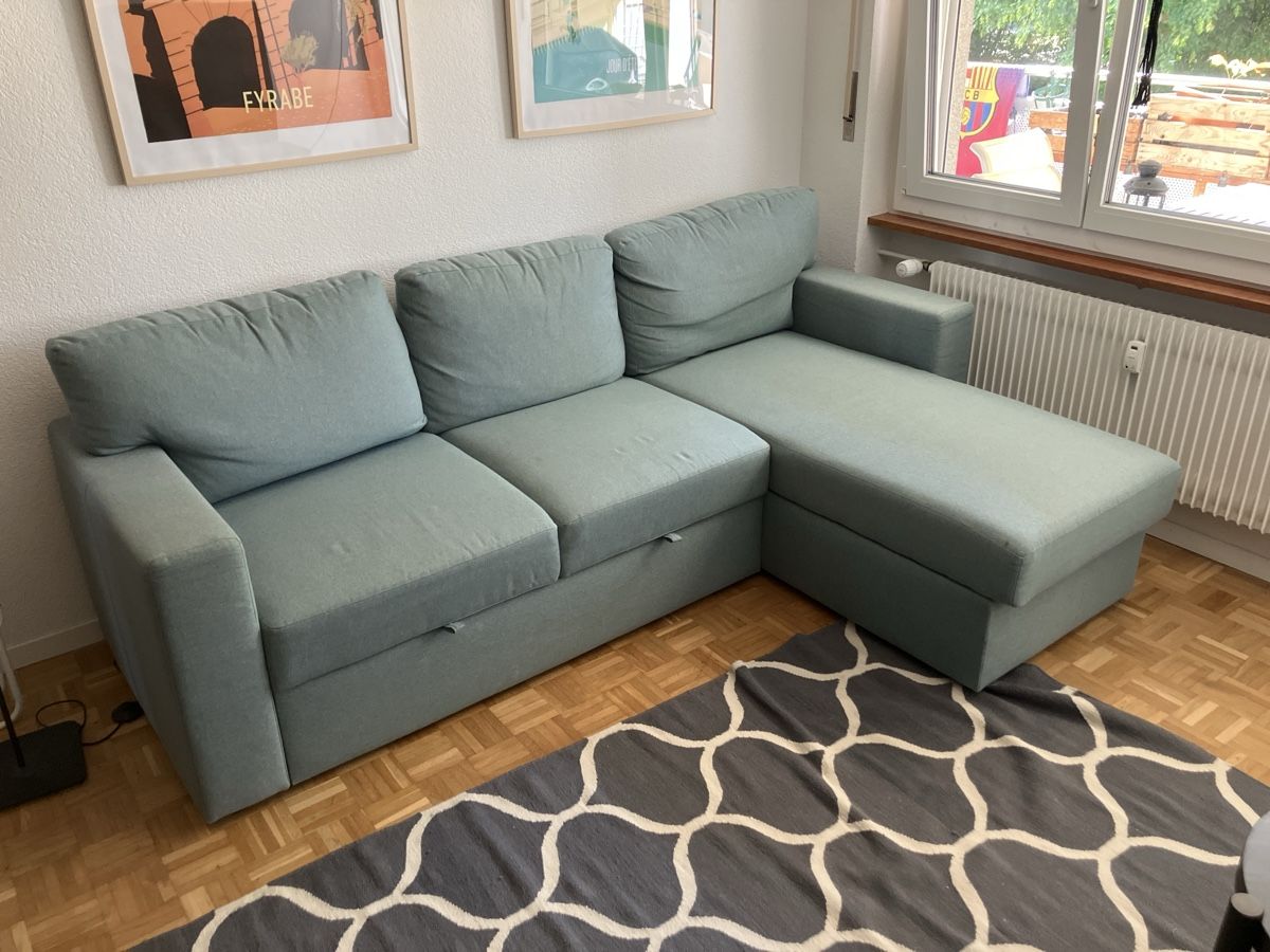 Ikea Sofas: Bettsofa Bärslov IKEA mit Verstaumöglichkeit – D'occasion à Liebefeld par Raidolon