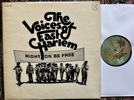 The Voices Of East Harlem – Right On Be Free LP GEWASCHEN