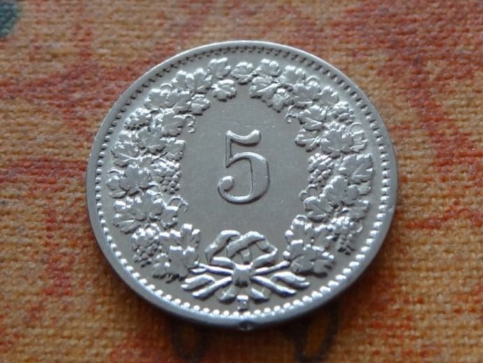 Tutti le monete: 5 Rp. 1939 – Usato da Romanel-sur-Lausanne venduto da Swift13 1