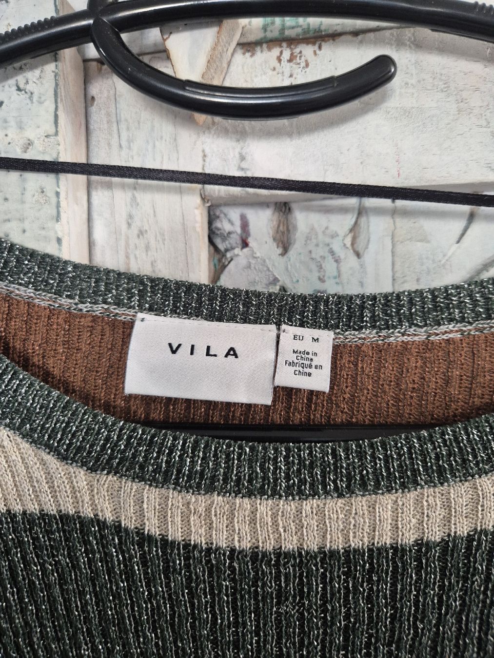 Maglioni & Felpe: Vila Strickpullover, gestreift, Grösse M, neuwertig – Usato da Reinach BL venduto da NeuEntdeckt 1