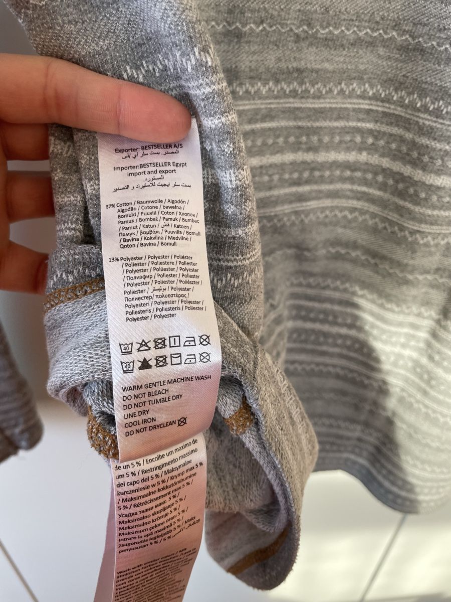 Jack & Jones Maglioni & Felpe: Jack & Jones Langarmshirt, Grau, Gr. L – Usato da Neukirch an der Thur venduto da bee88 4