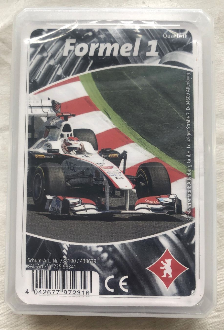 Giochi: Quartett - Formel 1 - Berliner Spielkarten - Neu/OVP – Nuovo e nell'imballaggio originale da Schaffhausen venduto da durruti