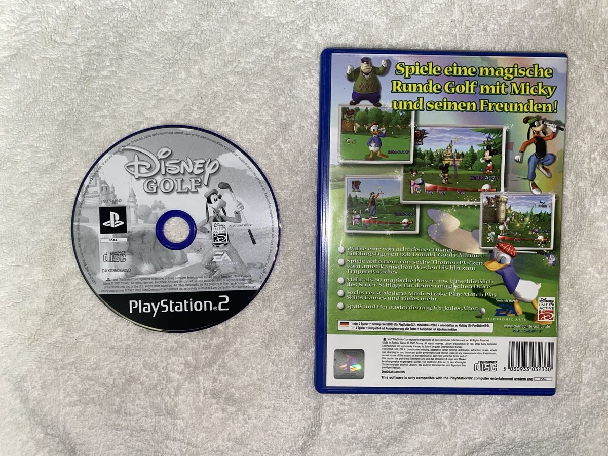 Sony Giochi: DISNEY GOLF PS2 – Usato da Reichenbach i. K. venduto da Daniel840 1