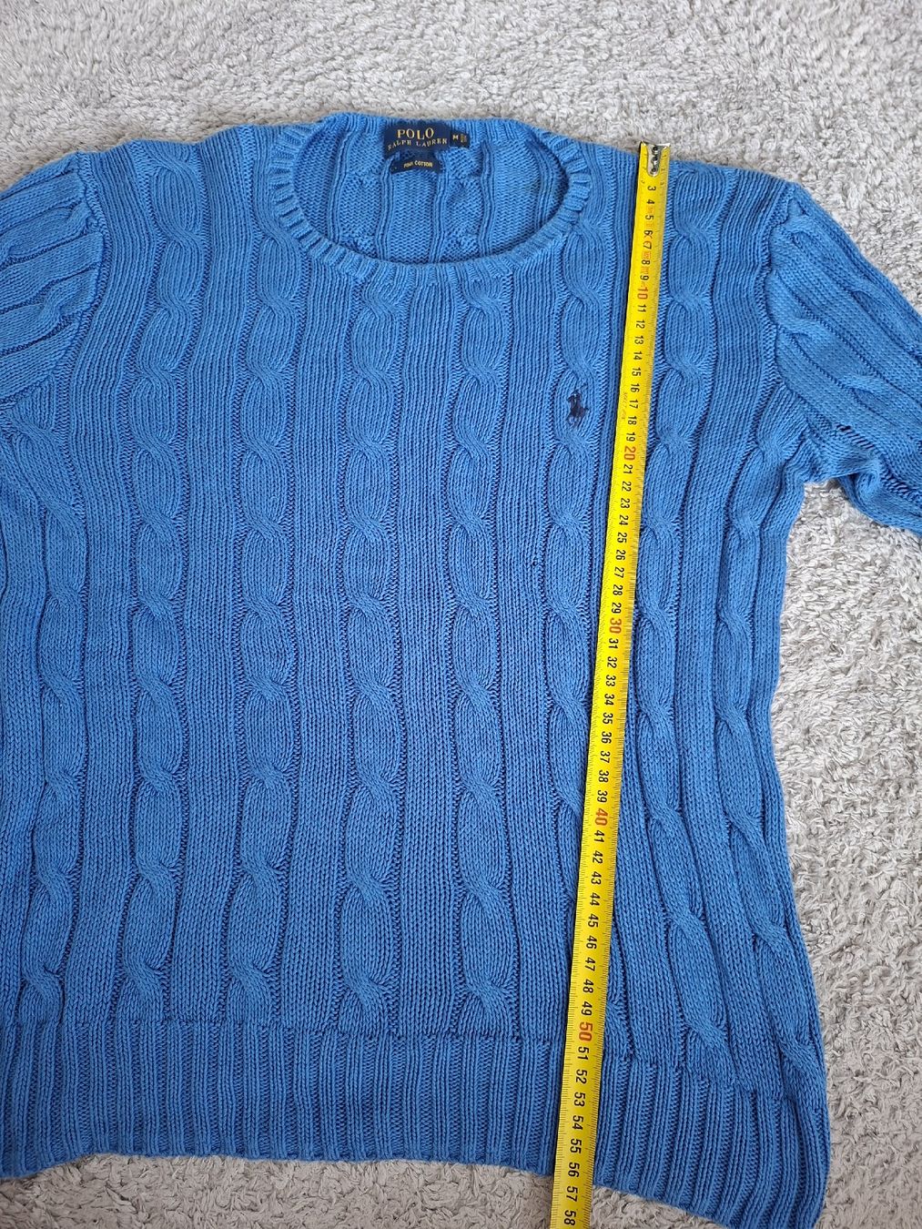 Ralph Lauren Maglioni & Felpe: Pull tPolo Ralph Lauren torsadé bleu taille M – Usato da Renens VD venduto da ser_j2fn 2
