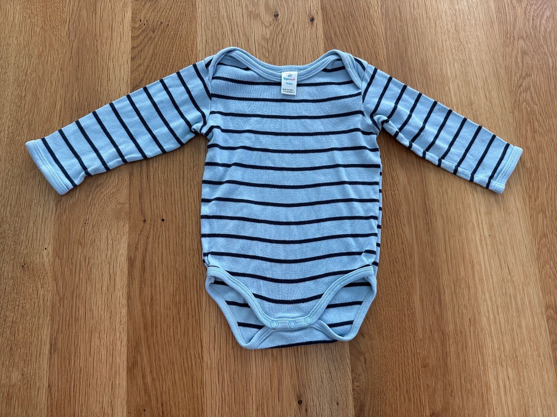 Biancheria intima: 2er Set Baby Langarm Bodys Grösse 74/80 – Usato da Illnau venduto da Xanny777 3