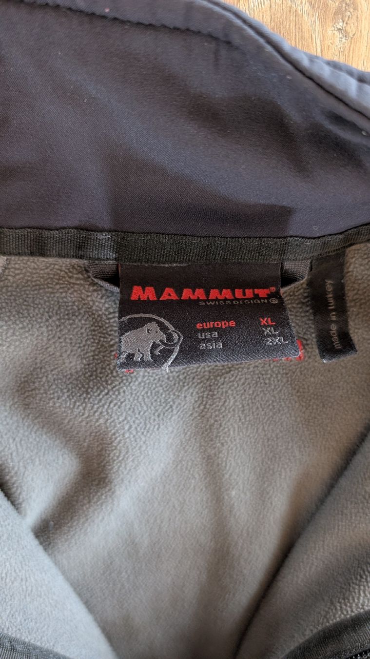 Mammut Jacken: MAMMUT - SOFTSHELL XL, Noire. – Gebraucht aus Haute-Nendaz von EmptyCloset 3