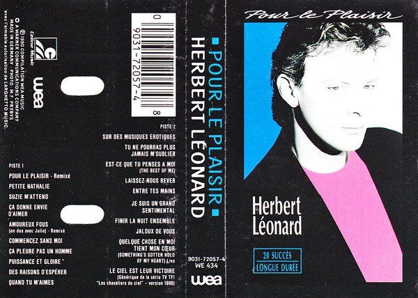 Cassettes audio: CASSETTE HERBERT LEONARD - CHANSONS – D'occasion à PORRENTRTUY par RABAIS_SPORT