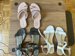 Lot de sandales pour femme taille 39 