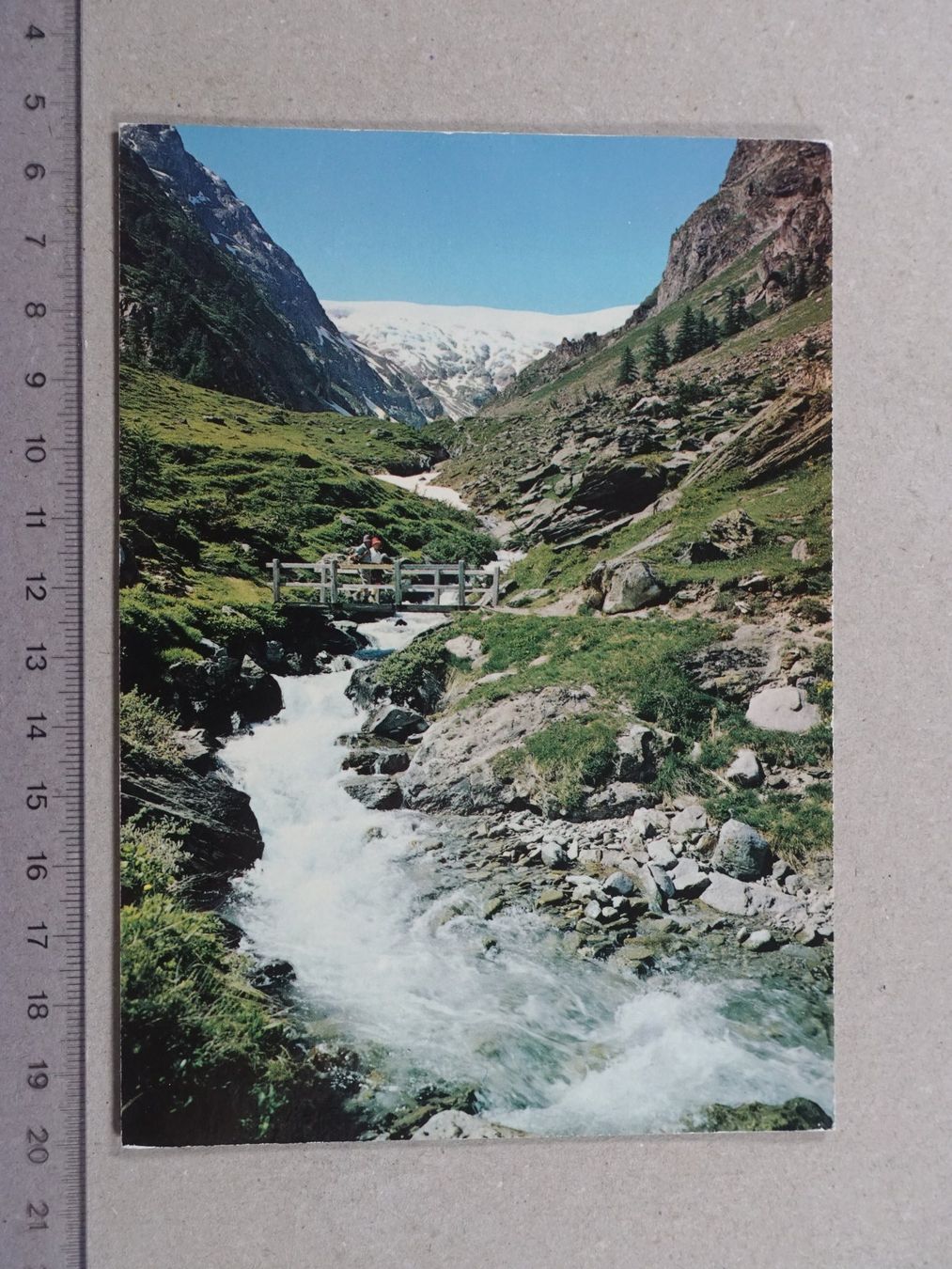 Cartes postales: Lötschental, Höhenweg, Poststempel Kippel, 1988 – D'occasion à Lenzburg par fh1