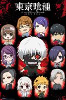 Poster Tokyo Ghoul - Chibi Characters 61 × 91.5 cm