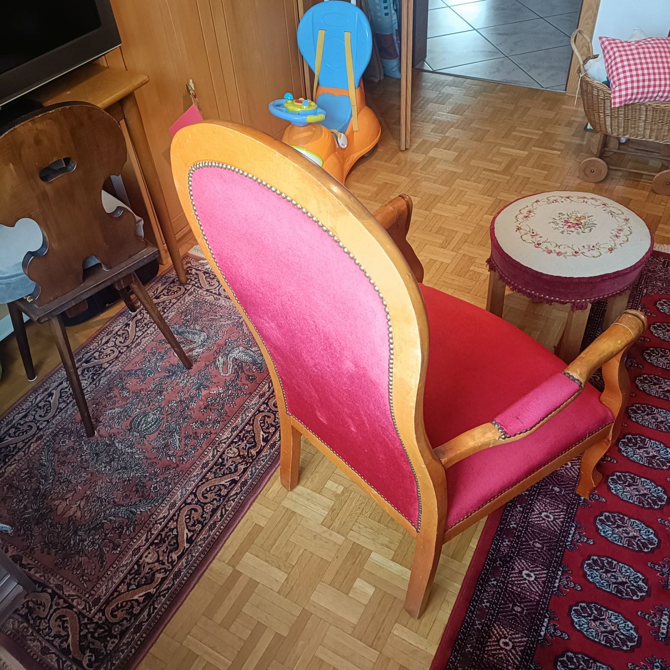 Poltrone: Antiker Sessel / Polstersessel Vintage – Usato da Ennetbühl venduto da Van_Schoch 7