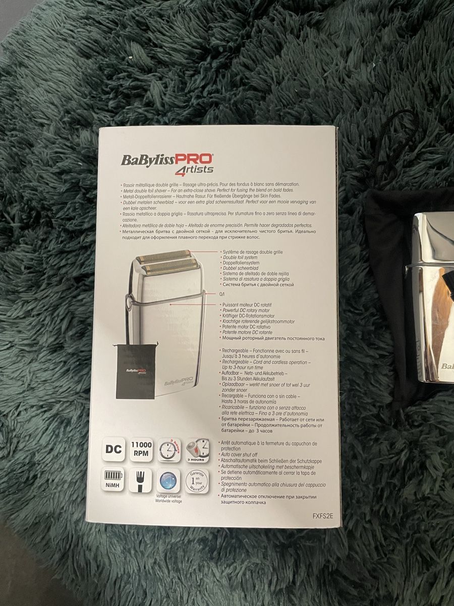 BaByliss Rasierapparate & Rasierklingen: BaBylissPRO FOILFX02 Rasierer  – Gebraucht aus Niederdorf von leirbag 1