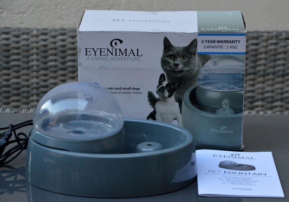 Eyenimal Springbrunnen /KatzeHund Fontaine /Chat Chien Kaufen auf