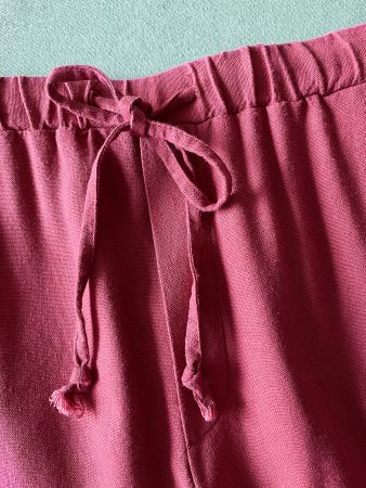 Leinenhose, Farbe: rost, Gr.M/40-42, neuwertig