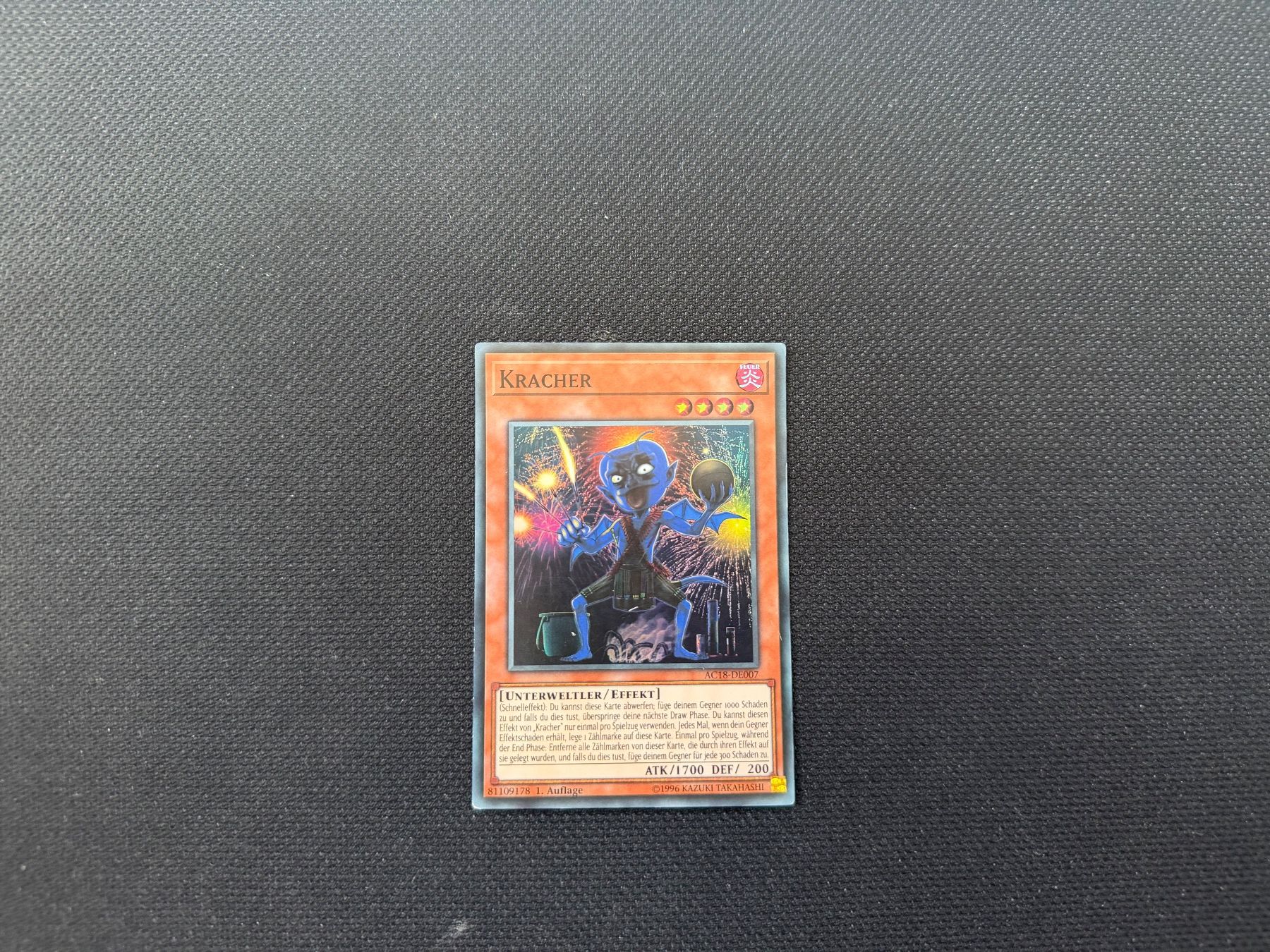Yugioh Carte collezionabili: Kracher - AC18-DE007 – Usato da Zürich venduto da mountainwizard00