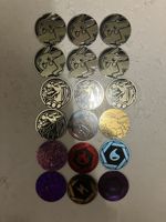 Pokemon Münzen/ Mini Tin Coins 18Stk