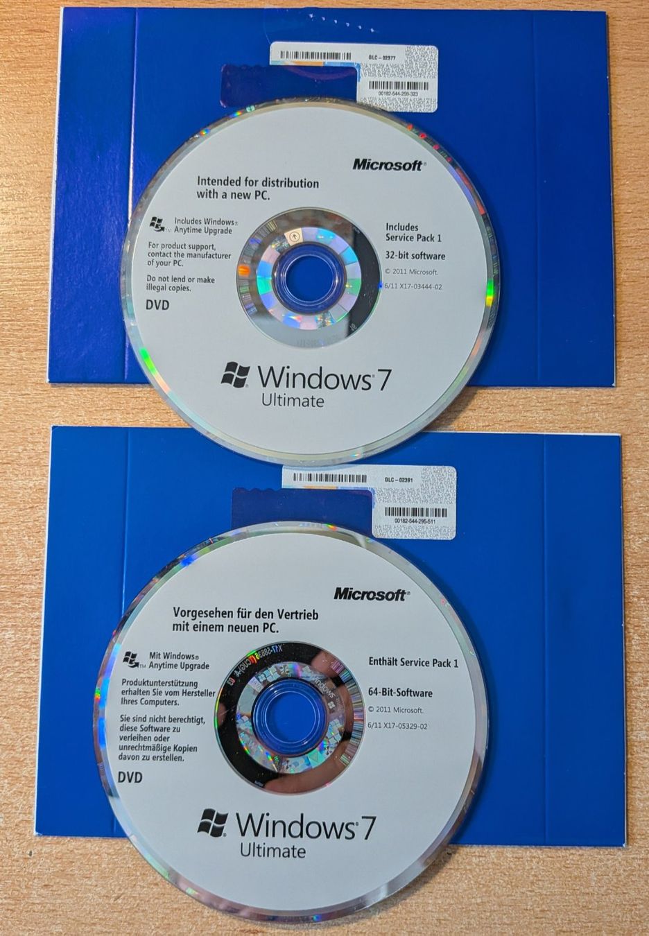 Microsoft Software: Windows 7 Ultimate - 32-bit & 64-bit – Usato da Cernier venduto da Poussetofiol